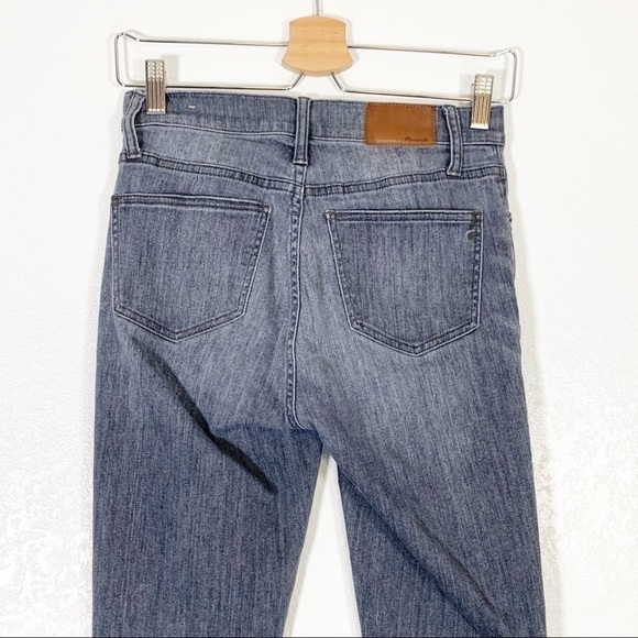 Madewell 9" High Riser Skinny Skinny Jeans Grey Size 26 - Picture 6 of 9
